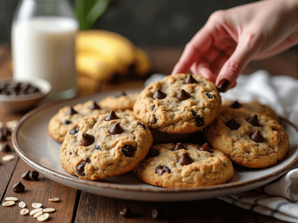 Healthy chocolate chip breakfast cookies – quick and easy healthy breakfast ideas