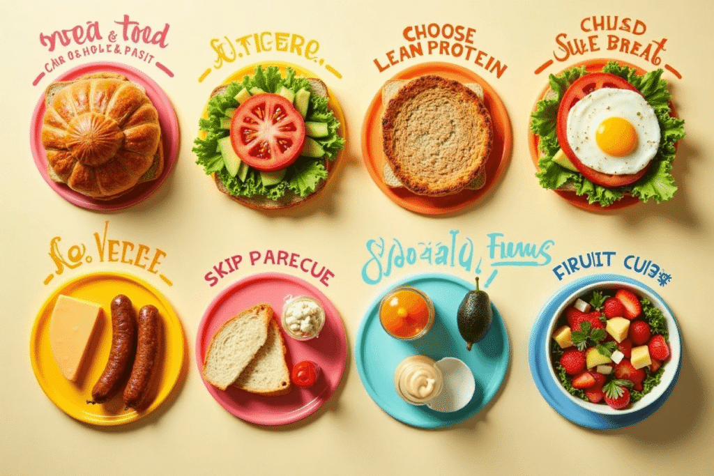 Food swaps for a better breakfast.