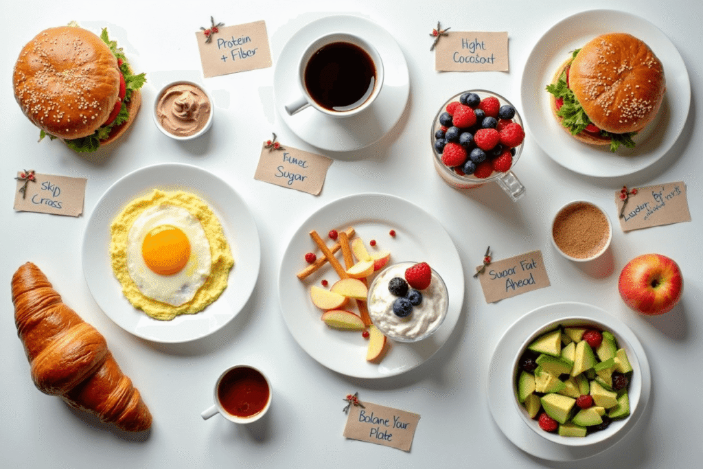 Healthy swaps and ordering tips.